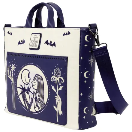 Loungefly Disney Nightmare Before Christmas Jack Skellington & Sally Night batoh taška fotografii produktu