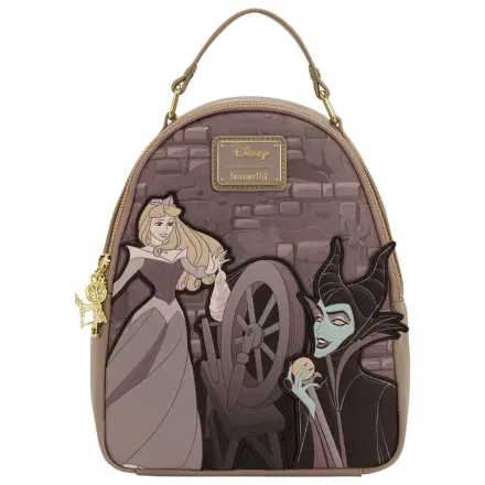 Loungefly Disney Sleeping Beauty & Maleficient Spinning Wheel batoh 26cm fotografii produktu