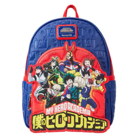 Loungefly My Hero Academia Group reliéfní logo batoh 26 cm termékfotója