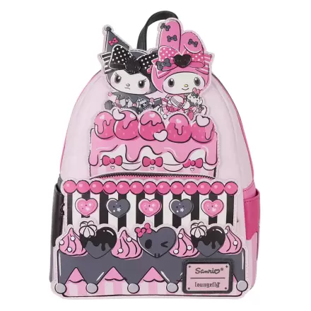 Loungefly Sanrio My Melody and Kuromi batoh 26 cm fotografii produktu