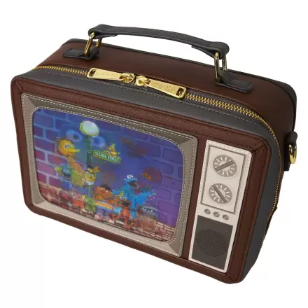 Loungefly Sesame Street Retro TV Lenticular taška přes rameno termékfotója