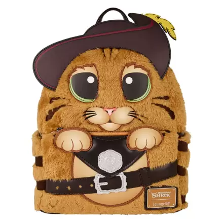Loungefly Shrek Puss in Boots plyšový batoh 26 cm fotografii produktu