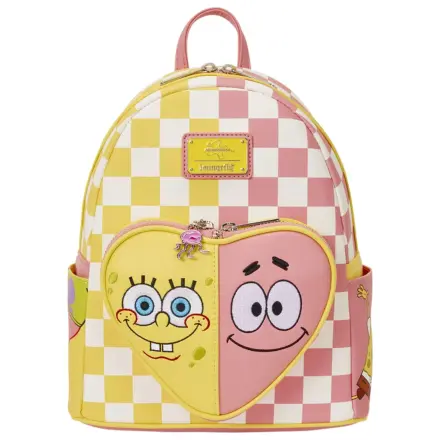 Loungefly SpongeBob SquarePants & Patrick Star Checkered batoh 26cm fotografii produktu