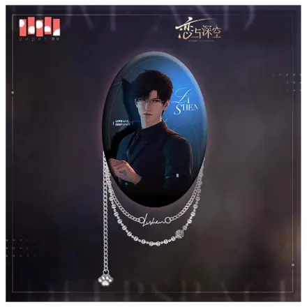 Love and Deepspace Odznak Zayne 9 cm fotografii produktu