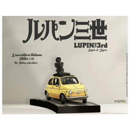 Lupin the 3rd The Italian Adventure Lupin Jigen Socha 1/18 14 cm fotografii produktu