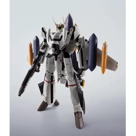 Macross 7 Hi-Metal R Akční figurka VF-0S Phoenix (Roy Focker Use) & QF-2200D-B Ghost Set 14 cm fotografii produktu