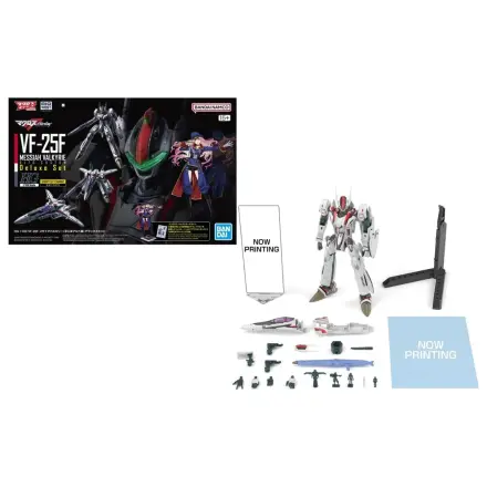 Macross HG 1/100 VF-25F Messiah Valkyrie Deluxe Set Model Kit fotografii produktu