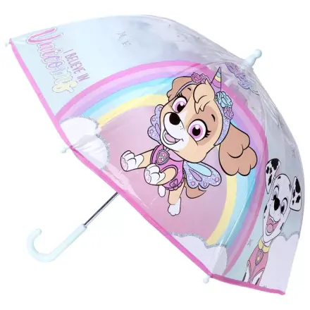 Paw Patrol Believe in Unicorns Dětský transparentní deštník fotografii produktu