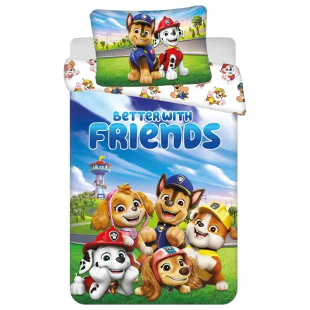 Paw Patrol Better With Friends Kids, předškolní povlak na peřinu fotografii produktu