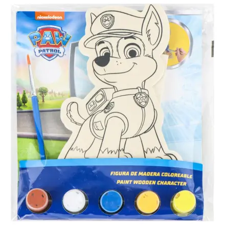 PAW Patrol Chase malovatelná dřevěná figurka fotografii produktu