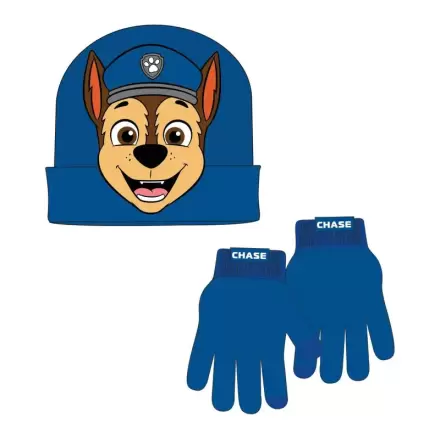 Paw Patrol Chase čepice a rukavice set fotografii produktu