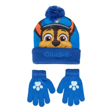 Paw Patrol Chase čepice a rukavice set fotografii produktu