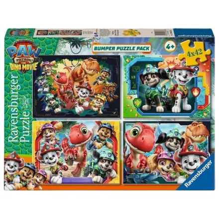 Paw Patrol Dino Movie puzzle 4x42 kusů fotografii produktu