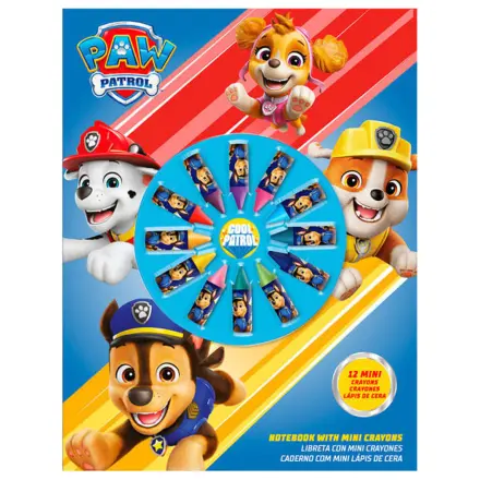 Paw Patrol Duty Calls zápisník + mini sada pastelek fotografii produktu