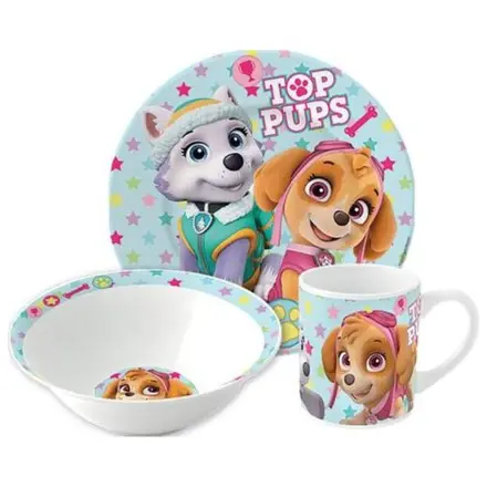 Paw Patrol Girl Stars porcelánová jídelní souprava fotografii produktu