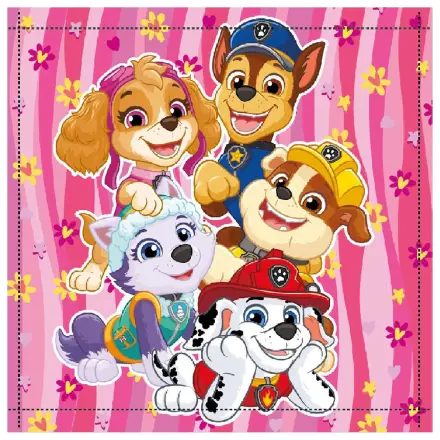 Paw Patrol Happy Team ručník na ruce, ručník na obličej, ručník 30x30 cm fotografii produktu
