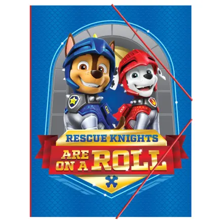 Paw Patrol Knights A/4 elastická složka fotografii produktu