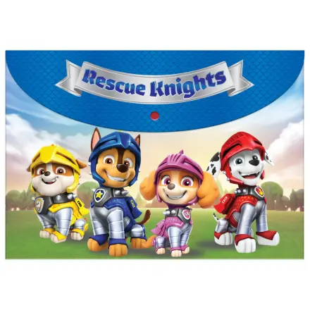 Paw Patrol Knights A/4 Kapsa na dokumenty fotografii produktu