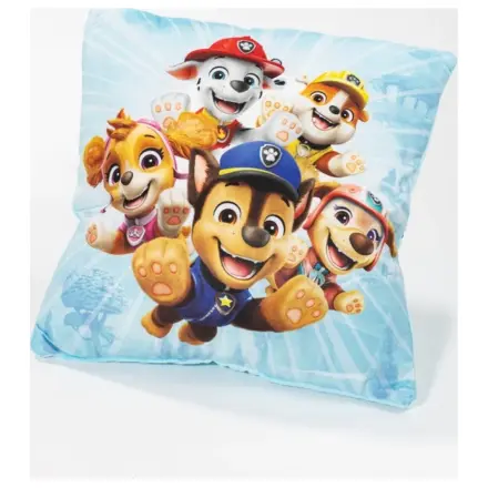 Paw Patrol Let's Go polštář, dekorační polštář s odnímatelným potahem 35x35 cm fotografii produktu