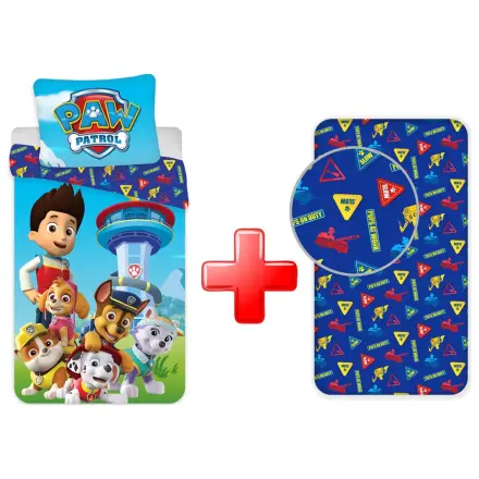 PAW Patrol Paws on Deck Povlak na peřinu a prostěradlo sada fotografii produktu