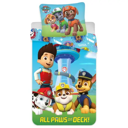 PAW Patrol Paws on Deck povlečení na peřinu pro batolata/předškoláky fotografii produktu