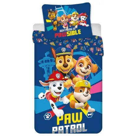 Paw Patrol Pawsible modrý povlak na peřinu fotografii produktu