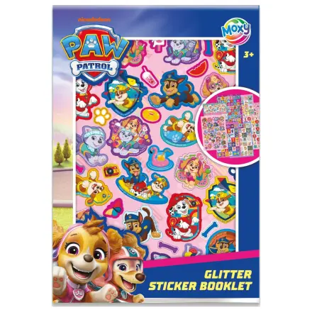 PAW Patrol Puppy Love Glitter samolepková kniha fotografii produktu