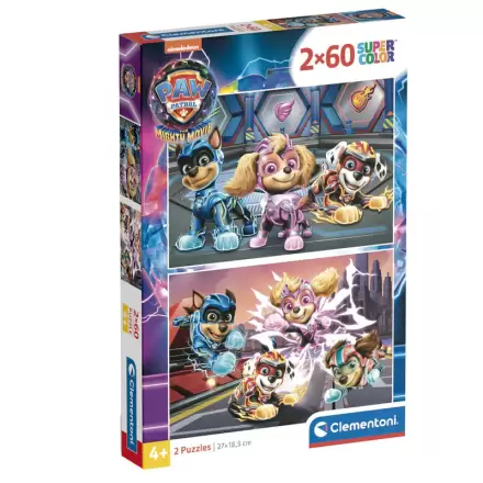 Paw Patrol puzzle 2x60 ks fotografii produktu