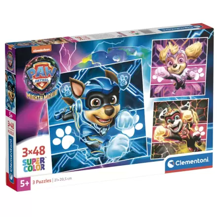 Paw Patrol puzzle 3x48 ks fotografii produktu