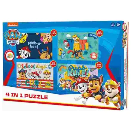 PAW Patrol School Days 4-in-1 Puzzle fotografii produktu