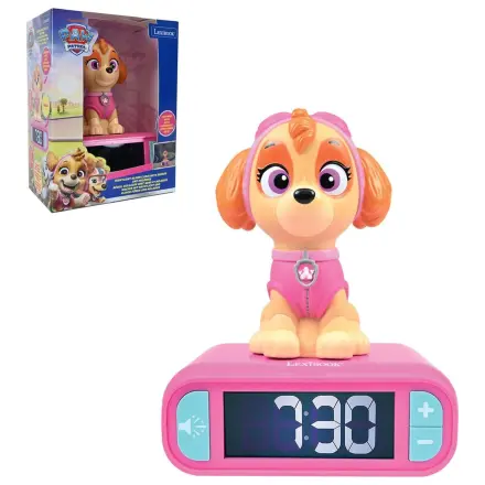 Paw Patrol Skye 3D noční světlo digitální budík fotografii produktu