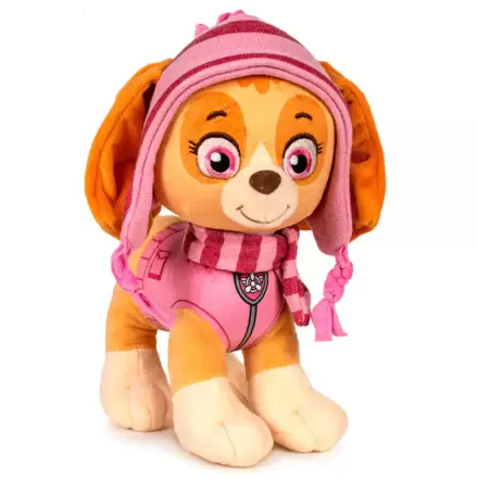 Paw Patrol Skye winter plyšová hračka 27 cm fotografii produktu