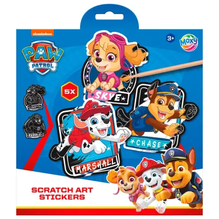 Paw Patrol Team Stírací Art Nálepky Sady fotografii produktu