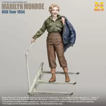 Marilyn Monroe Plastic Model Kit 1/8 USO Tour 1954 25 cm fotografii produktu