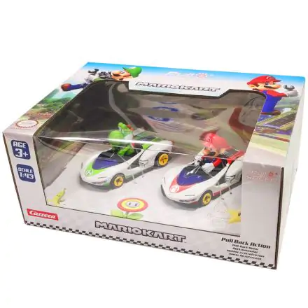 Mario Kart Mario + Yoshi tahací sada 2 auta termékfotója