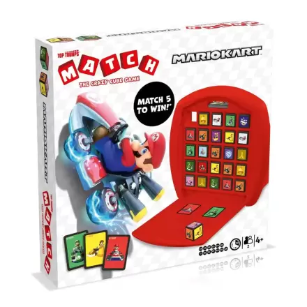 Mario Kart Top Trumps Match - The Crazy Cube Game *German Version* - Krychlová hra fotografii produktu