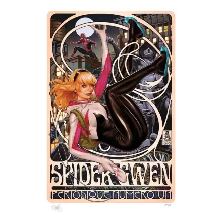Marvel Art Print Spider-Gwen: Périodique Numéro Un 46 x 61 cm - bez rámu fotografii produktu