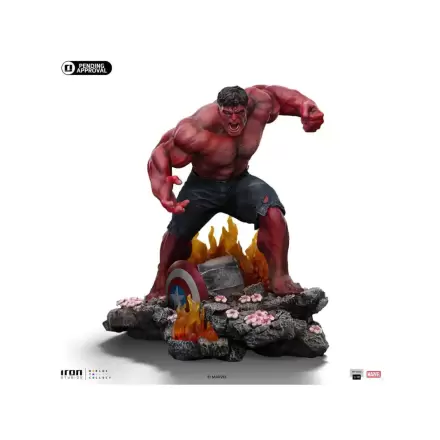 Marvel Art Scale Socha 1/10 Red Hulk 23 cm fotografii produktu