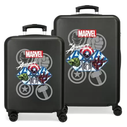 Marvel Avengers Heroes ABS sada 2 trolley kufry termékfotója