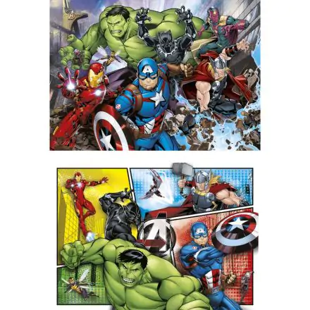 Marvel Avengers puzzle 2x60 dílků termékfotója