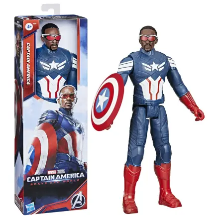 Marvel Avengers Titan Hero Captain America figurka 30cm fotografii produktu