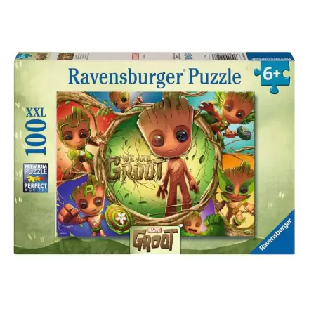 Marvel Dětské Puzzle XXL We Are Groot! (100 dílků) fotografii produktu