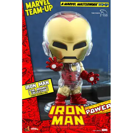 Marvel Comics Cosbaby (S) Mini Figurka Iron Man (The Origins Collection) 10 cm fotografii produktu