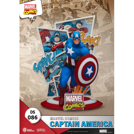 Marvel Comics D-Stage PVC diorama Captain America 16 cm fotografii produktu