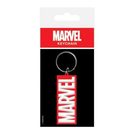 Marvel Comics Gumová klíčenka Logo 6 cm termékfotója