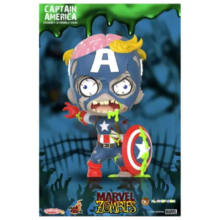 Marvel Cosbaby Wave 1 Captain America Zombie fotografii produktu