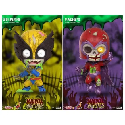 Marvel Cosbaby Wave 1 Wolverine & Magneto Zombies Sada fotografii produktu