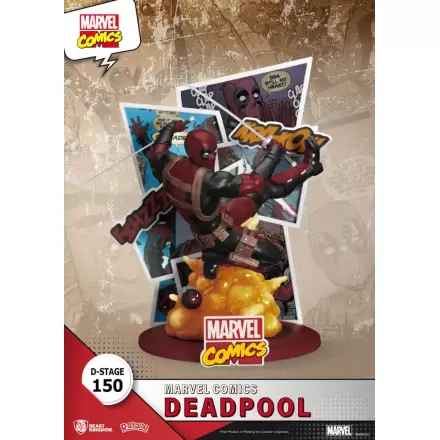 Marvel D-Stage PVC Diorama Deadpool 16 cm fotografii produktu