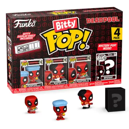 Deadpool Bitty Funko POP! Vinylová figurka 4-Pack Bathtime 2,5 cm termékfotója