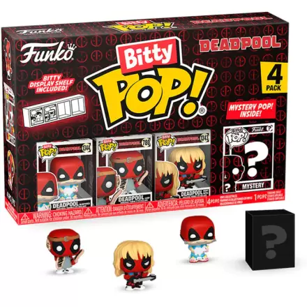 Deadpool Bitty Funko POP! Vinylová figurka 4-Pack Sleepover 2,5 cm termékfotója